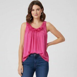 Beautiful “PINK TARTAN” pink top